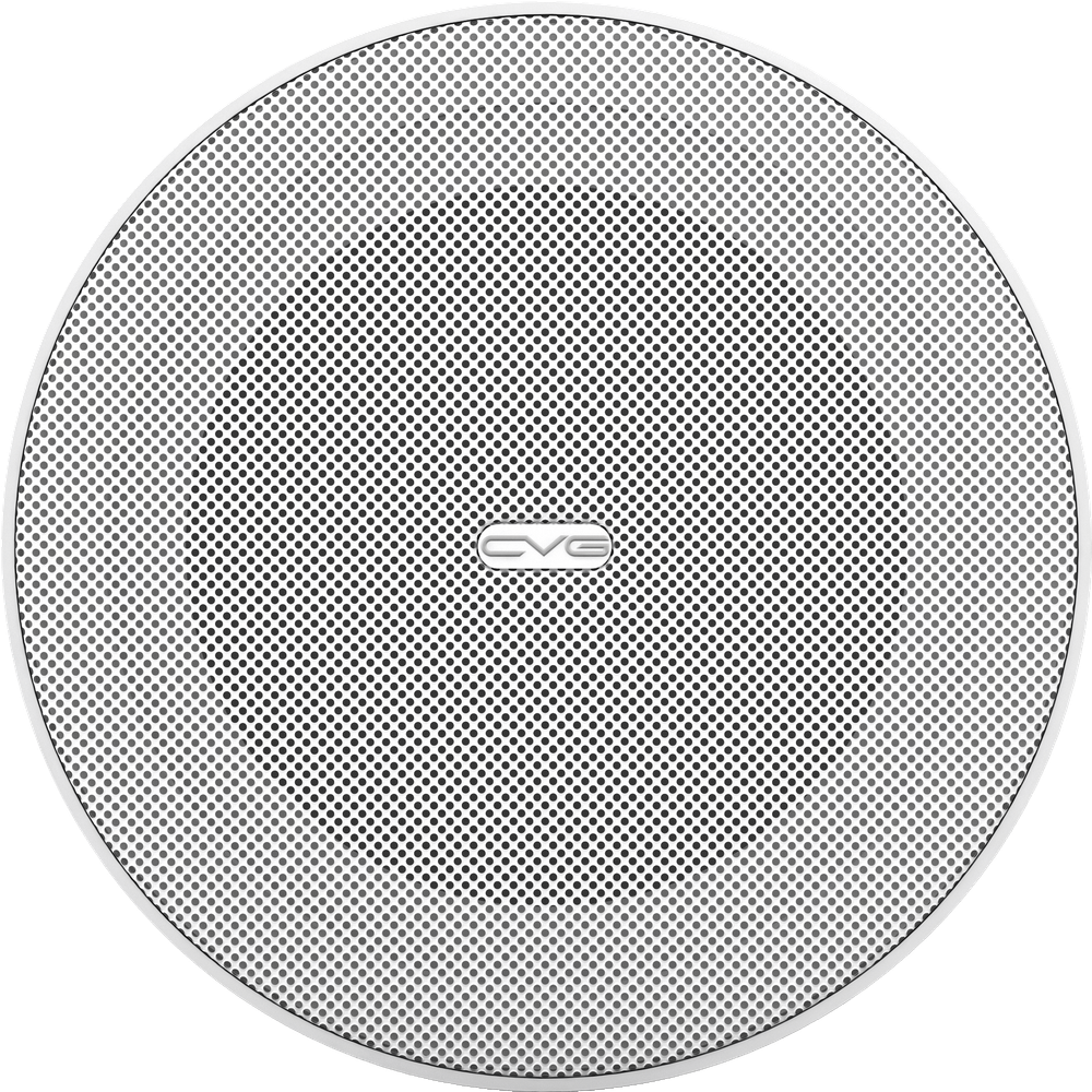 CVGAUDIO CPA5TW Встраиваемый 5" широкополосный громкоговоритель, 3/6W-100V, круглый, безрамочный, белый