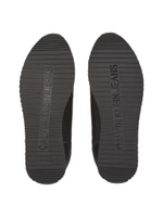 Кожаные кроссовки retro runner CALVIN KLEIN JEANS - черный(YM0YM01118)