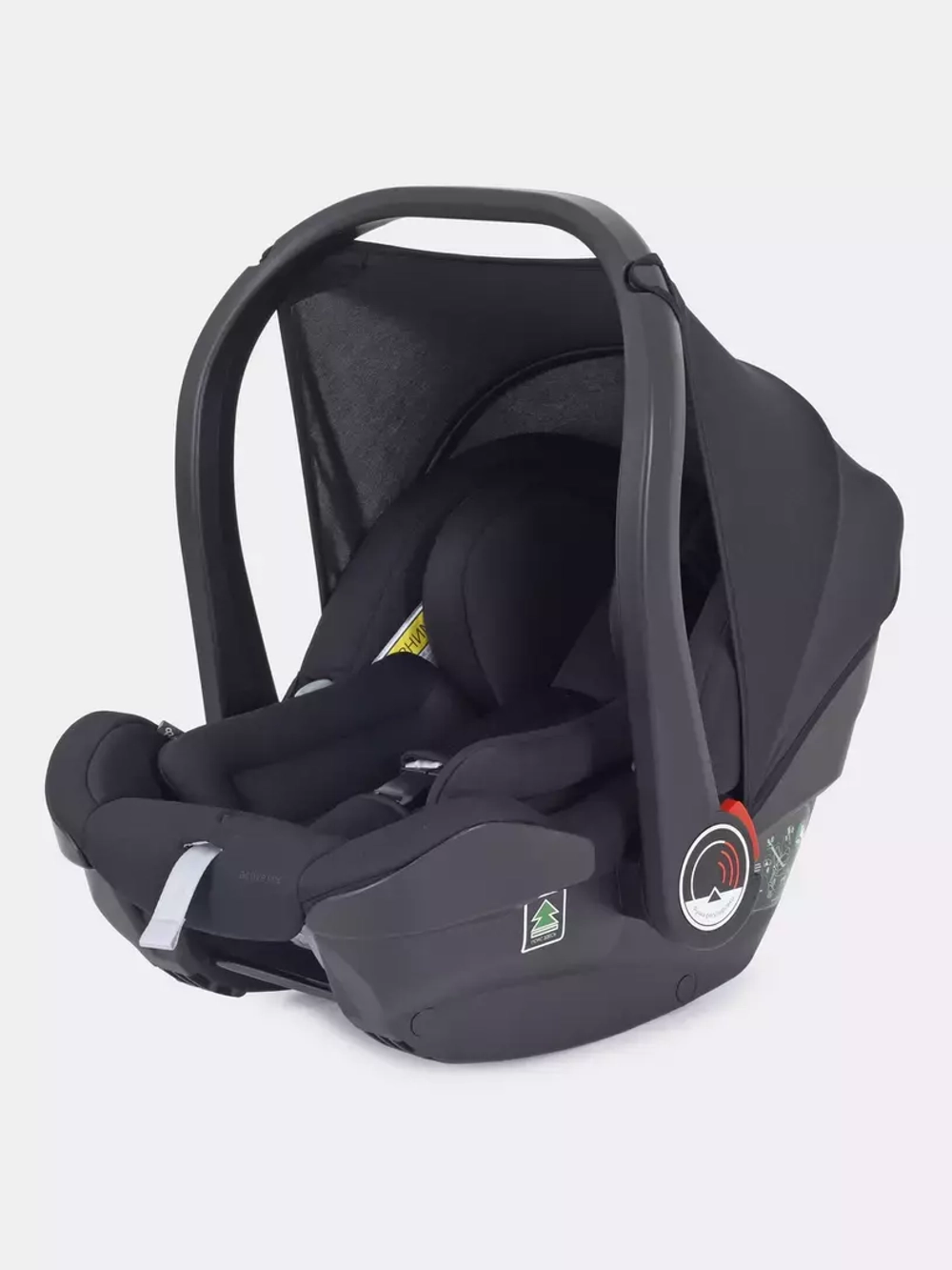 Автокресло RANT AY328 Pro "CARRY" Active Line (Black) группа 0+  (0-13 кг)