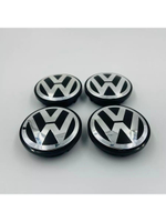 Колпачки на литые диски с эмблемой Volkswagen 69 мм 4 шт