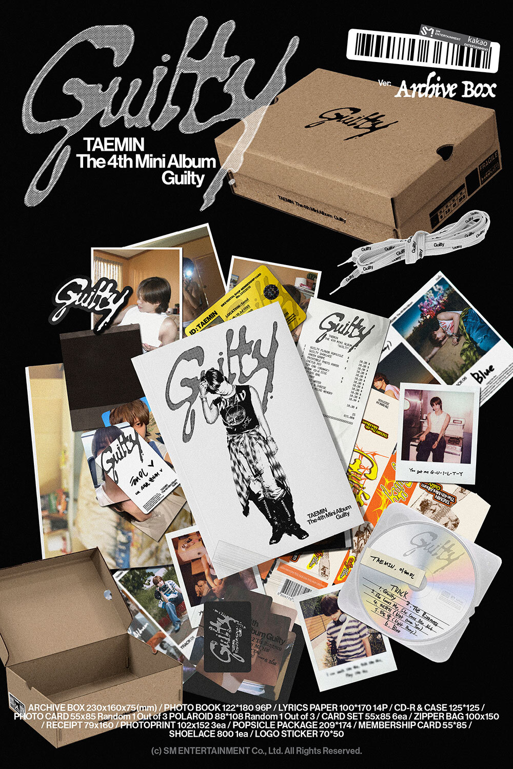 Альбом TAEMIN - Guilty (Box Ver.)