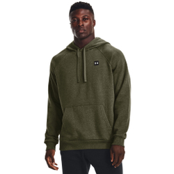 Мужская кофта теннисная Under Armour Rival Big Logo Hoody Men - Olive