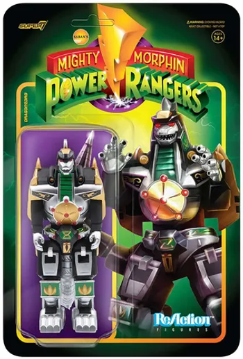 Фигурка Super7 - Mighty Morphin Power Rangers ReAction Figure Wave 2 - Dragonzord
