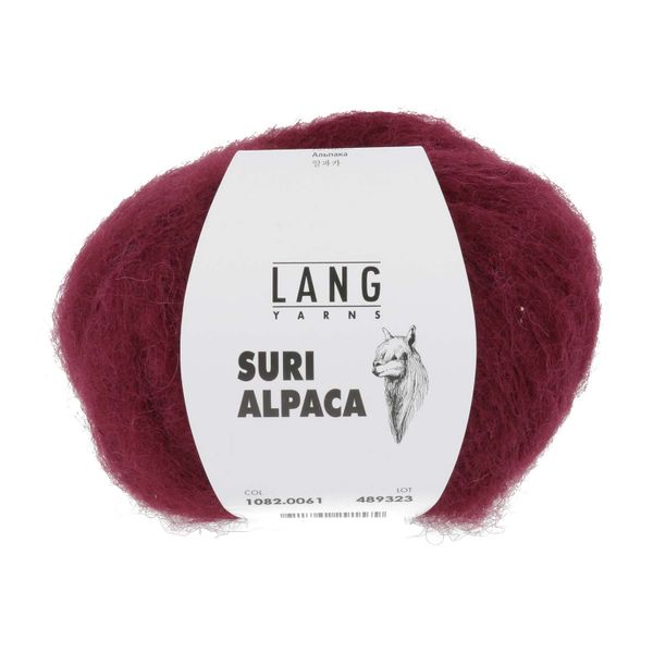 Пряжа Lang Yarns (Ланг Ярнс) Suri Alpaca / уп.10 мот. по 25 г, 100м, 6