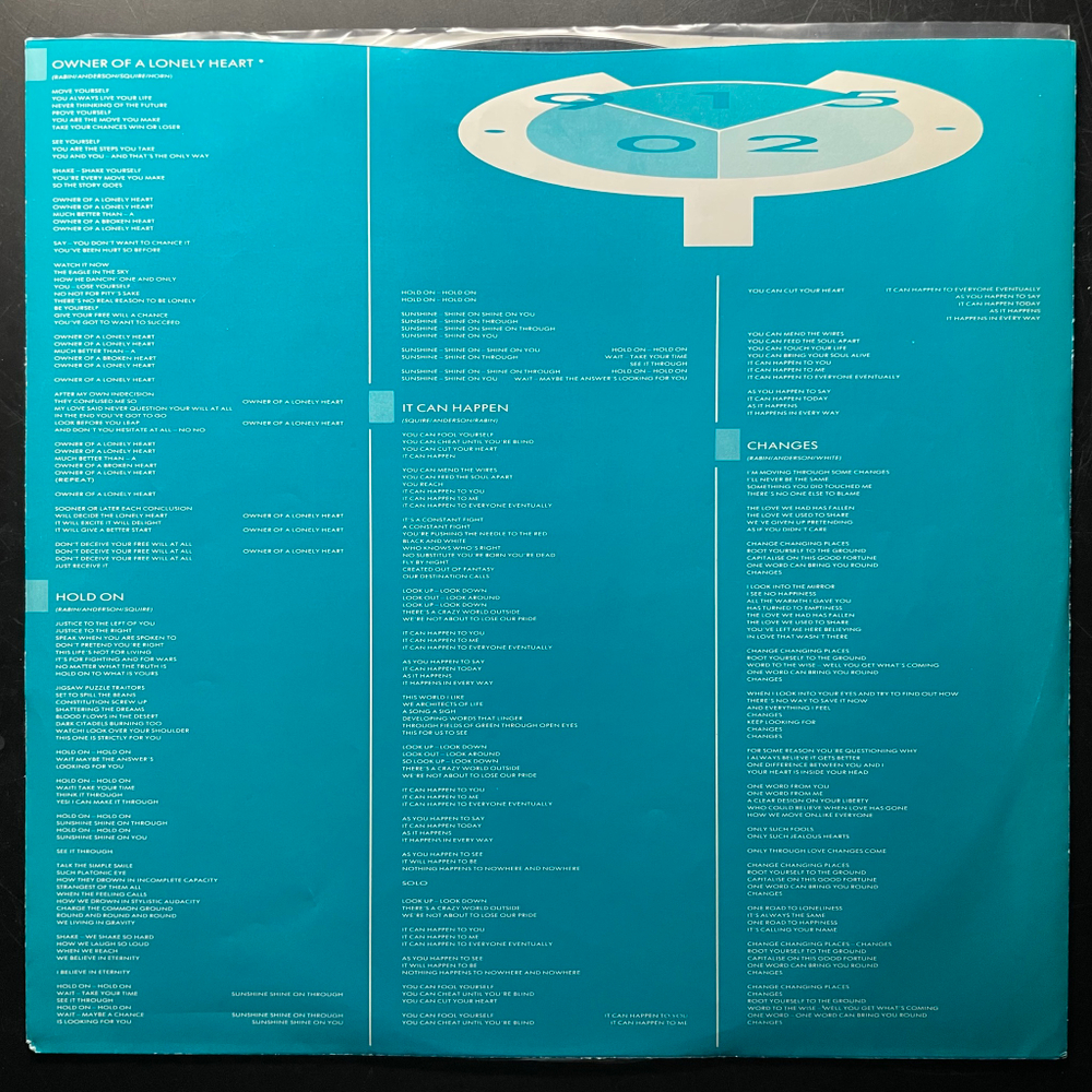Yes ‎– 90125 (США 1983г.)