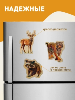 Магниты детские на холодильник развивающие набор 36 штук