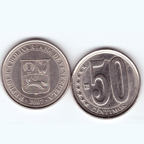 50 сентимо 2007 Венесуэла
