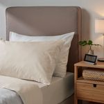 Набор наволочек IKEA DVALA (ДВАЛА), Бежевый, 50х80 см, 2 шт