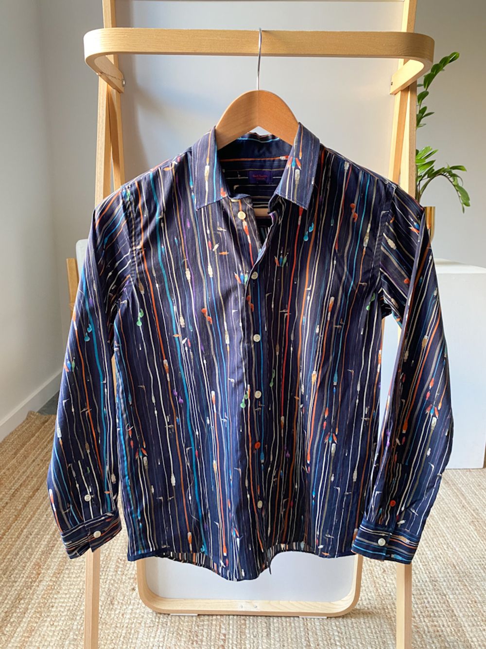 Хлопковая рубашка Paul Smith, 152