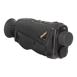 Тепловизионный монокуляр Hunter HR215 256х192, AI 384x288, D15, WiFi - вид сбоку с крышкой объектива