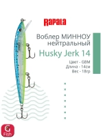 Воблер Husky Jerk 06, 6см, 3гр, цвет CLN, нейтральный