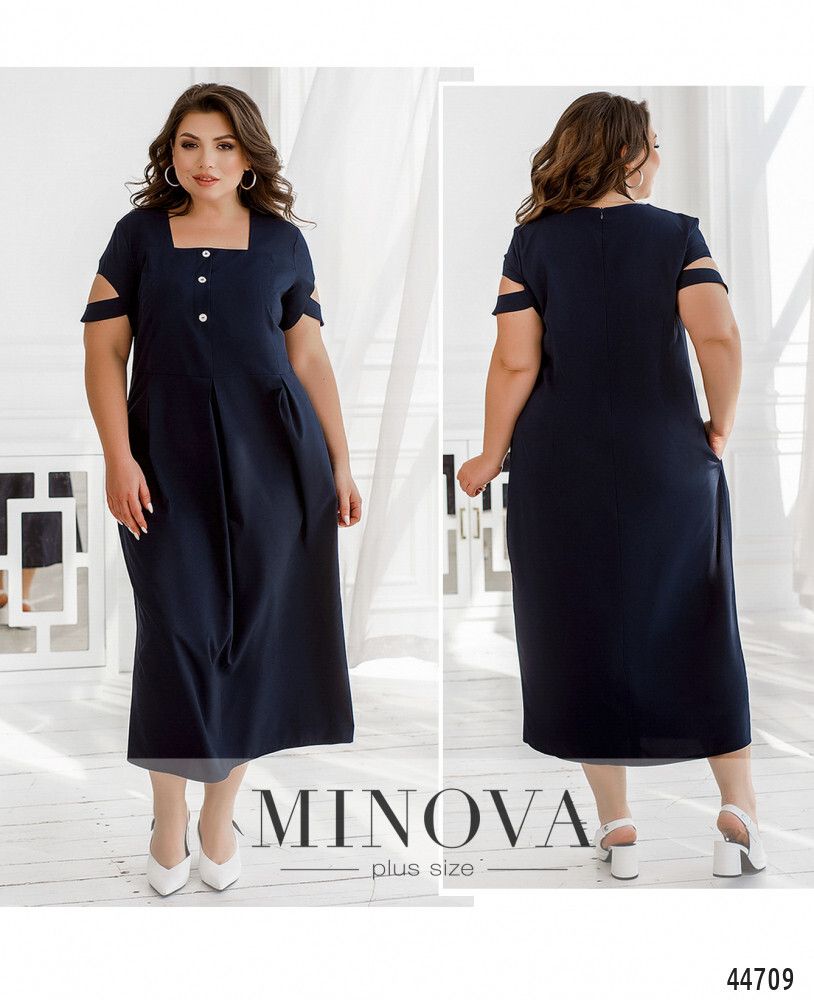 Платье 8-290-синий Minova Платье 8-290-синий Minova