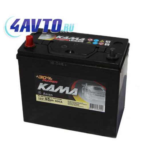 Купить Аккумулятор 6СТ-45 А.ч., о.п., R+, GRAISDURG ASIA