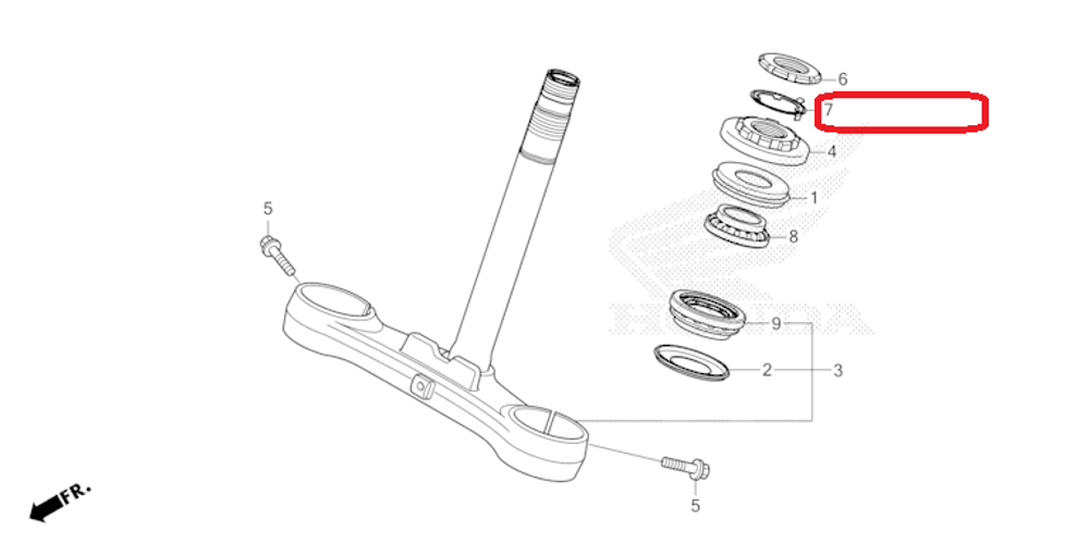 90506-425-830. WASHER, LOCK
