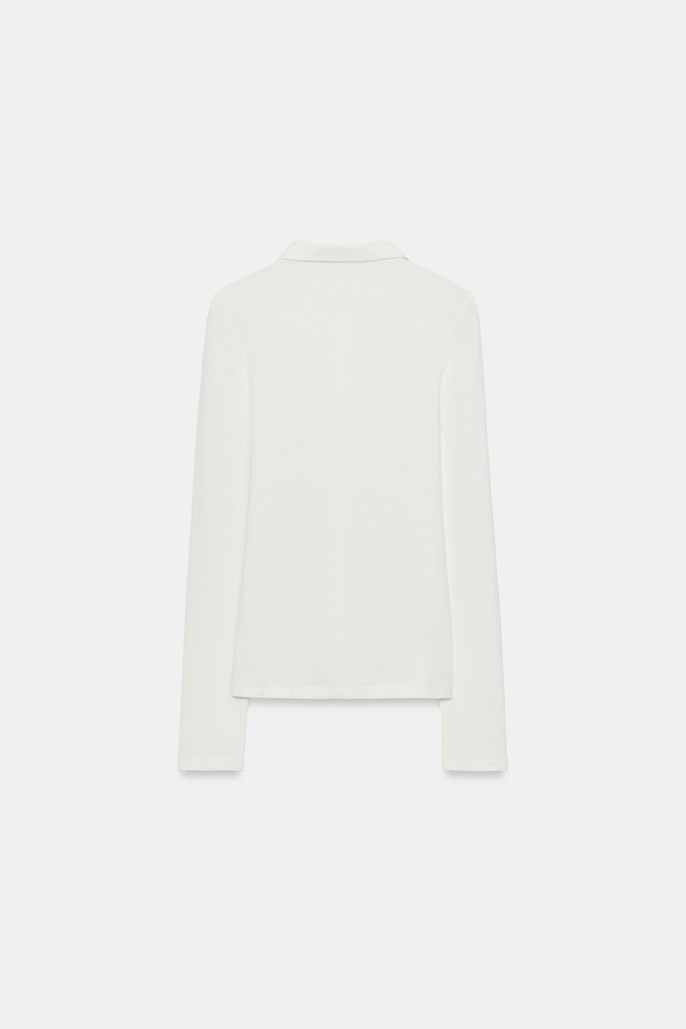 ZARA ТОП С ПУГОВИЦАМИ, ЭКРЮ