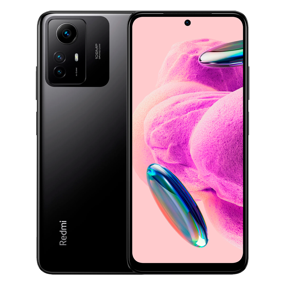 Смартфон Xiaomi Redmi Note 12s 4G 8/256GB, Onyx Black (Черный оникс)