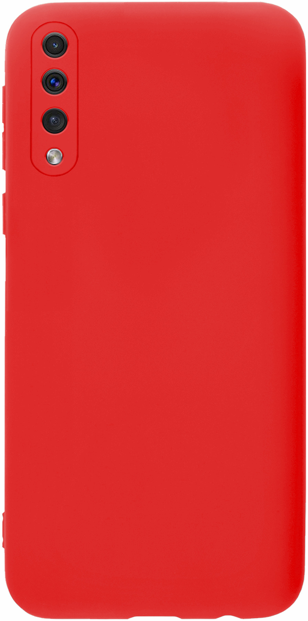 Мягкий Soft Touch чехол из силикона для SAMSUNG GALAXY A50 / 50s / 30s с бархатной подкладкой