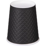 Стакан одноразовый бум двухслойный d-80мм 250мл Waffle Black (25шт/уп)
