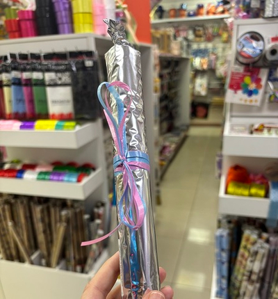 Цветной дым на определение пола Gender Party РОЗОВЫЙ girl pink 1.2" 60 секунд