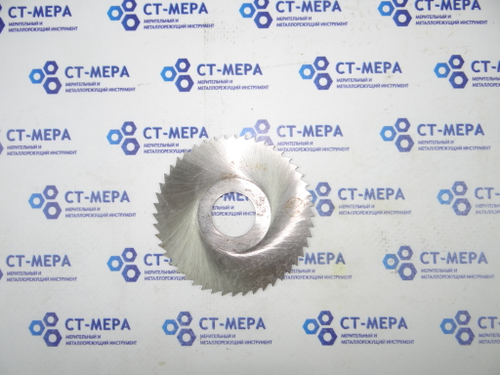 Фреза отрезная по металлу 80х1.6х22мм. z=48 Р6АМ5 с фаской без ш/п
