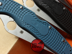 Нож Spyderco Police LTW - рукоять океанский синий A+++