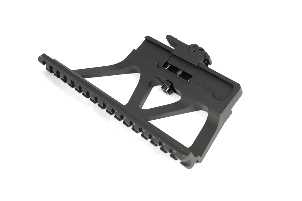 Быстросъемный боковой кронштейн Arkon с планкой weaver на Сайга/АК / Аркон с планкой вивер на Сайга или АК