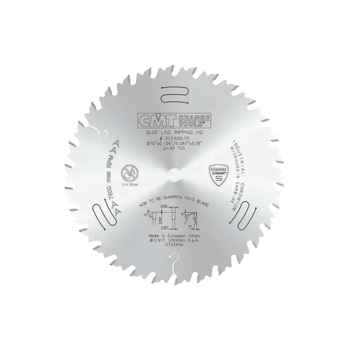 Диск пильный 254x3,2/2,3x15,875 Z=30 TCG CMT 203.630.10