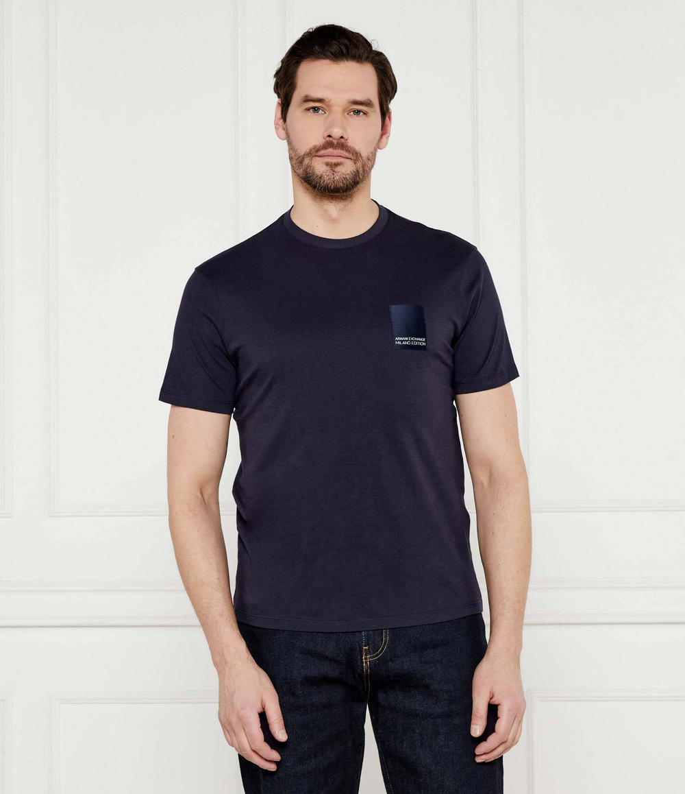 Футболка Armani Exchange - темно-синий(3DZTHM ZJ8EZ)