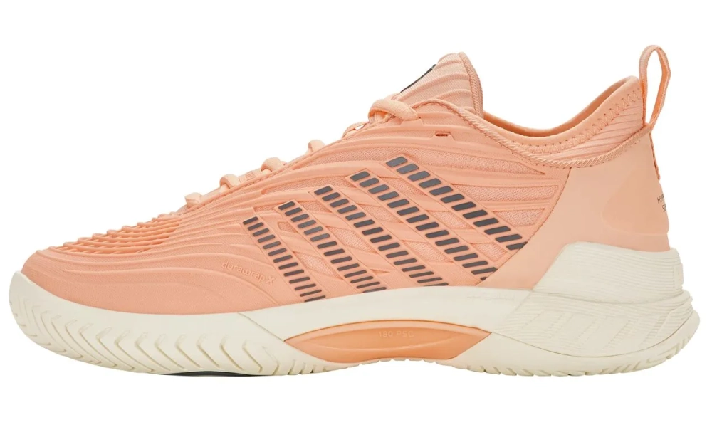 Женские теннисные кроссовки K-Swiss Hypercourt Supreme 2 - peach parfait/egret/turbulence