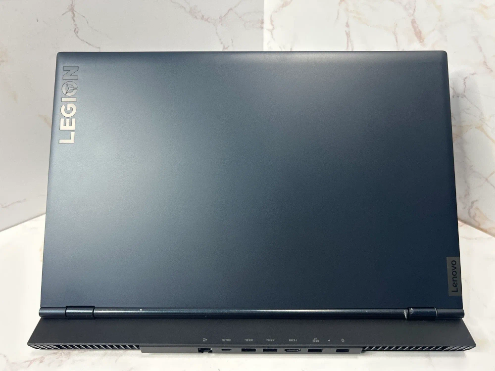 Ноутбук игровой Lenovo Legion 5 17ACH6H (82JY000ARU) 17.3"/AMD Ryzen 5 5600H/RAM 16 GB/SSD 512 GB/Nvidia RTX3060 6GB/1920x1080/IPS 144Hz/Windows 11/Подсветка кл-ры:LED/синий. Состояние: B1
