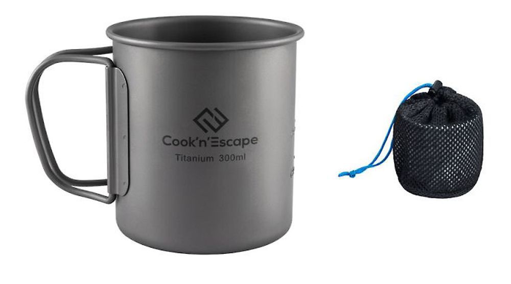 Титановая кружка Cook'n'Escape CA2007 300ml titanium cup
