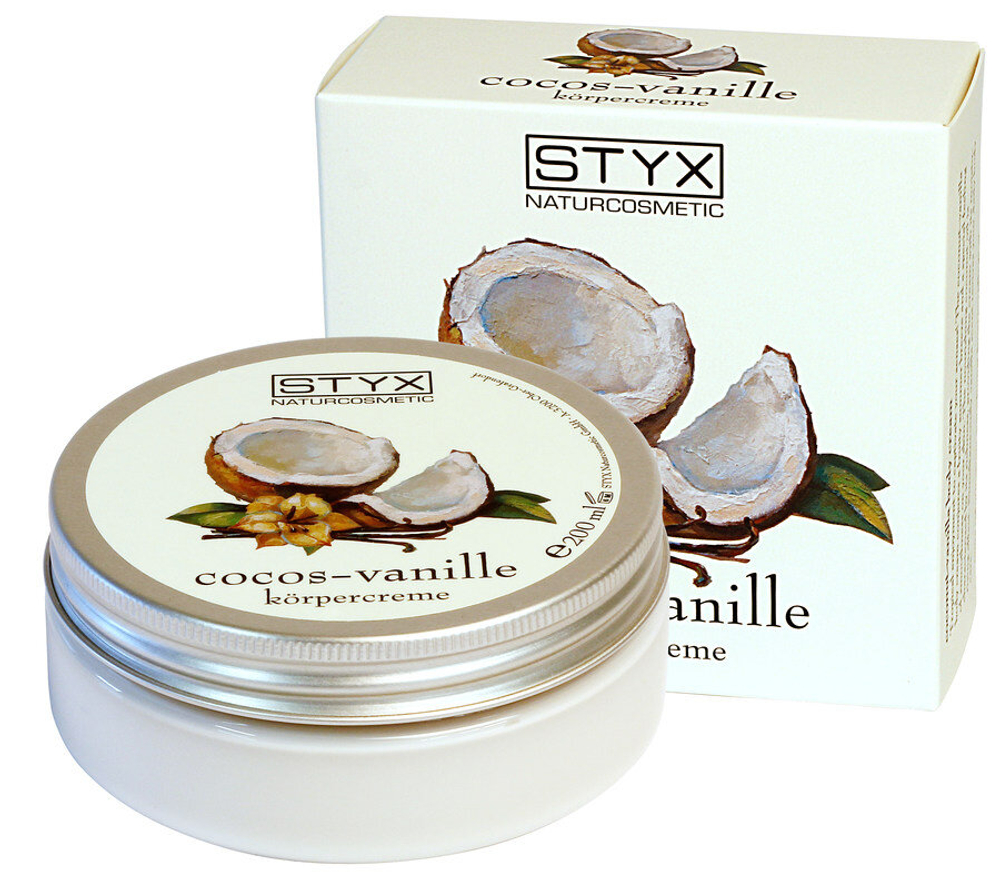 Крем для тела с кокосом и ванилью STYX Naturkosmetik, 200 мл