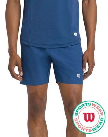 Мужские теннисные шорты Wilson Tournament V2 7" Unlined - court blue