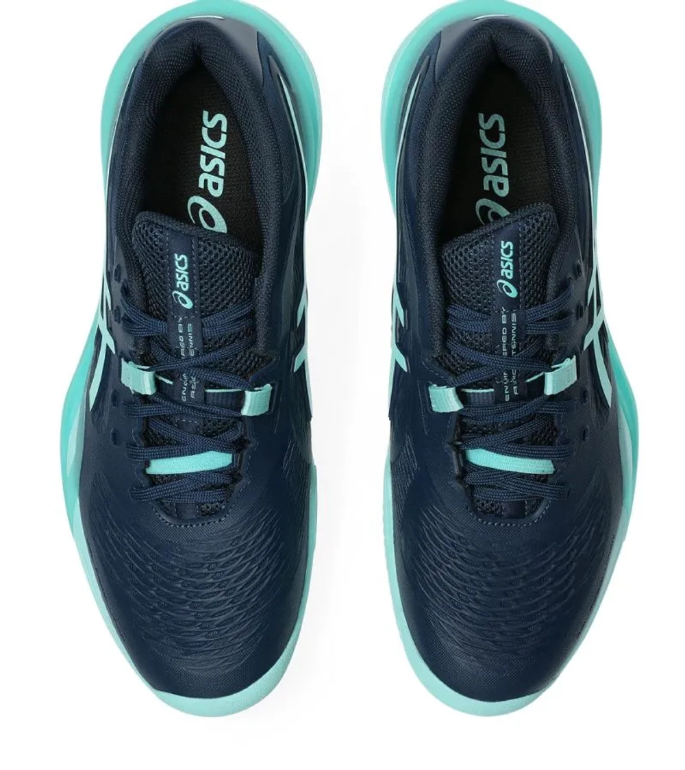 Теннисные кроссовки Asics Gel-Resolution X Clay - night sky/illuminate mint