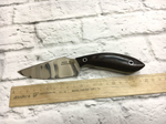 Цельнометаллический нож F7, сталь 95Х18, Венге