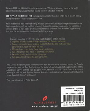 Led Zeppelin: The Concert File / Dave Lewis, Simon Pallett