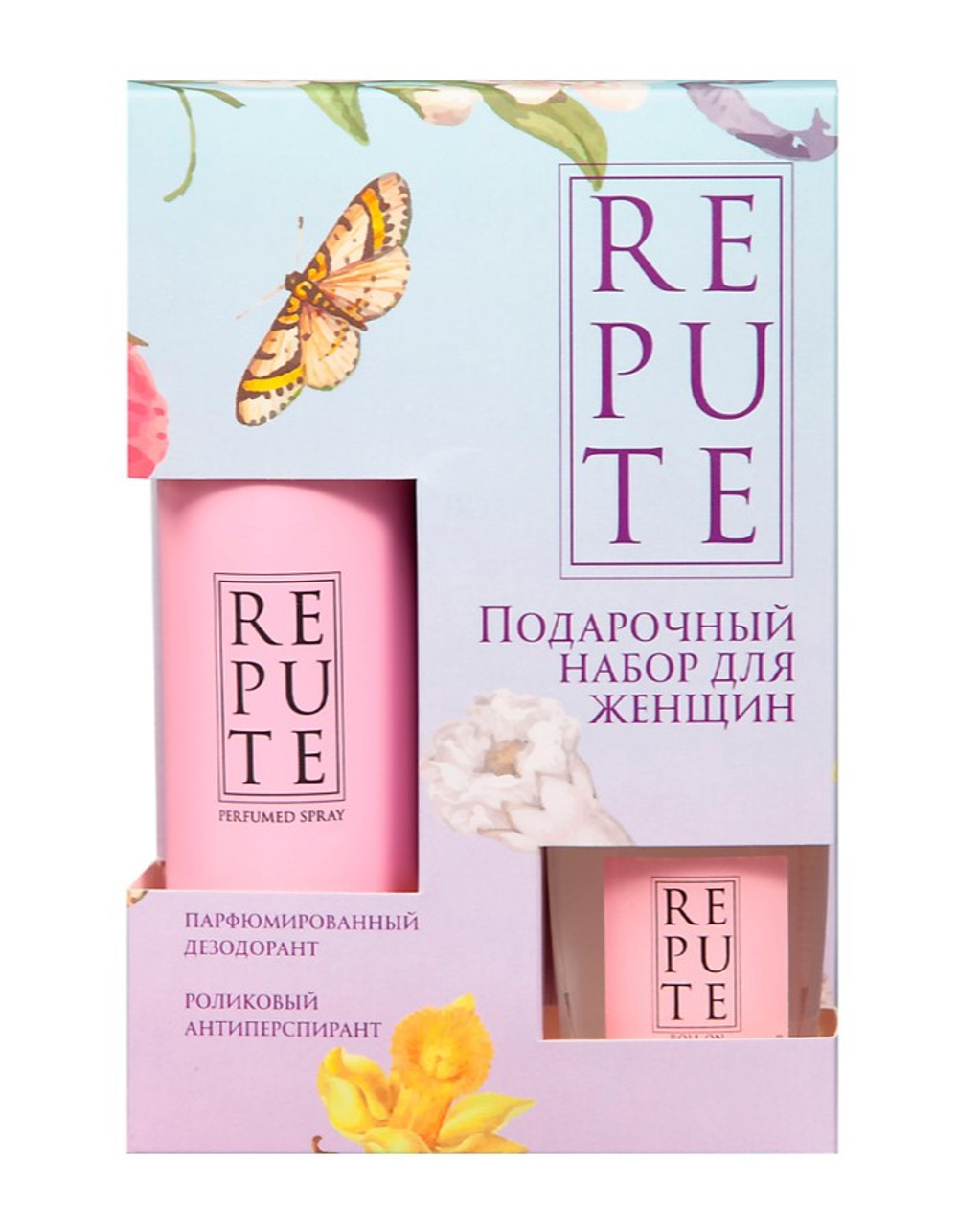 REPUTE Набор подарочный Chic: Дезодорант 2шт, 150мл+50мл