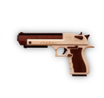 Пистолет DESERT EAGLE от TARG - деревянный конструктор легендарного пистолета американский орел, сборная модель, 3d пазл, оружие
