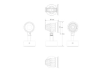 Фасадный светильник Arte Lamp ELSIE A1127AL-1BK, 1хLED