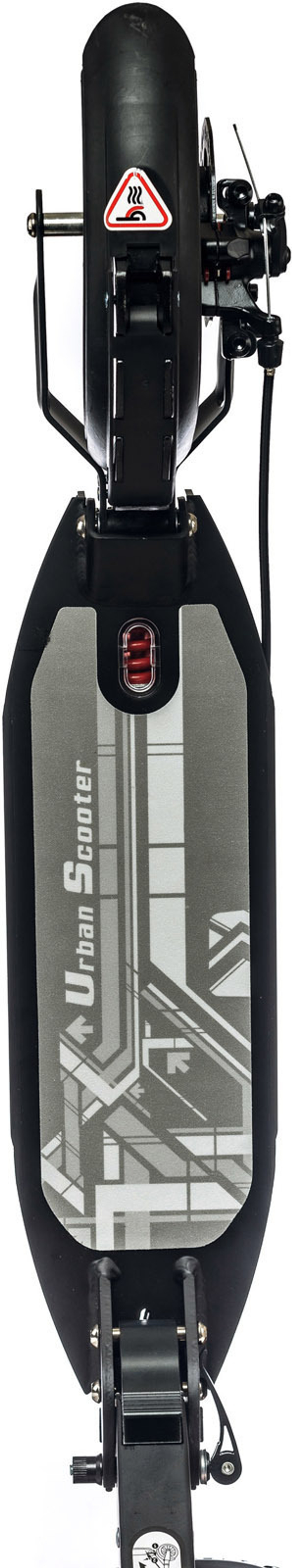 Самокат Urban Scooter Original tm Disc Black, (2024), с дисковым тормозом, складной, городской, двухколесный.