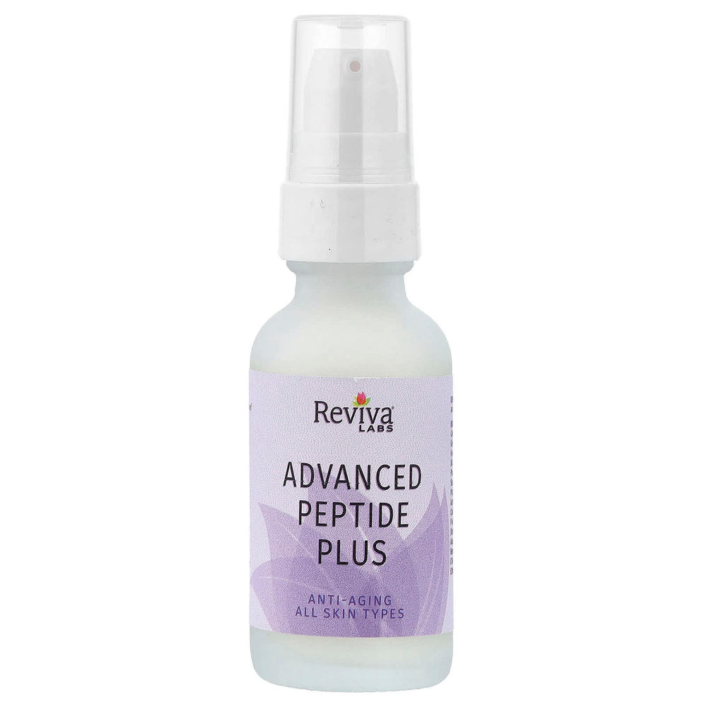 Reviva Labs, Advanced Peptide Plus, для всех типов кожи, 29,5 мл (1 жидк. Унция)