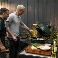 Угловая модульная подставка для гриля Big Green Egg L