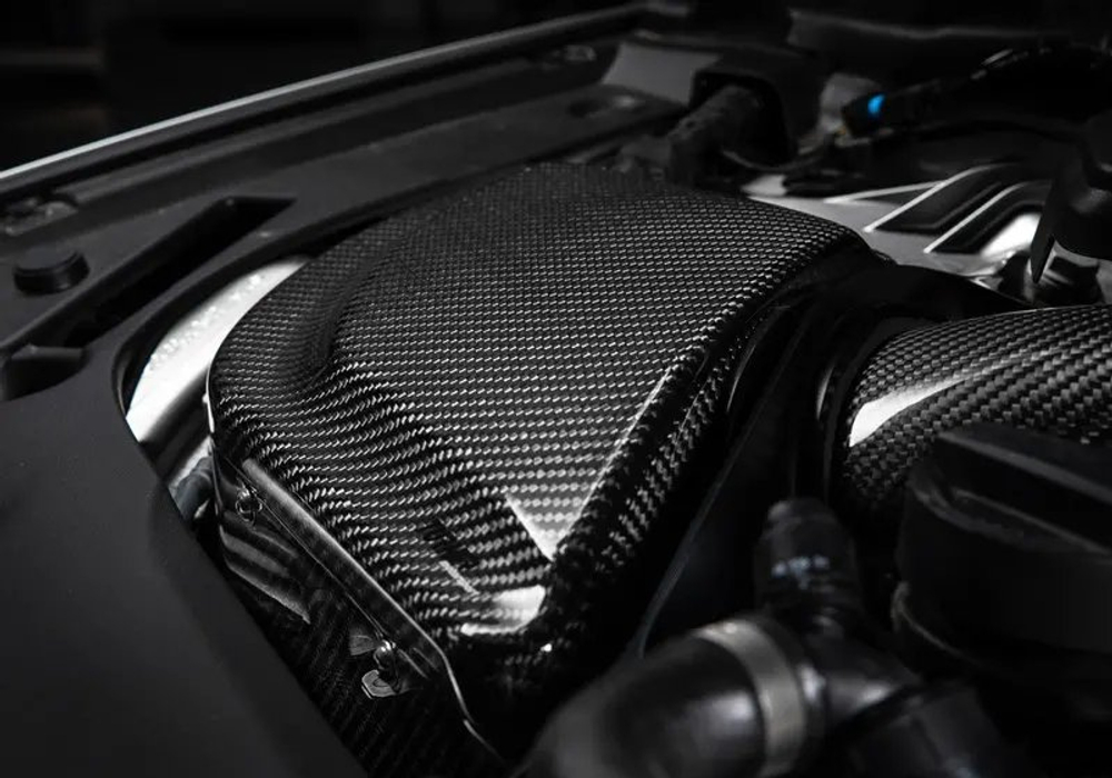 Система холодного впуска Turner Motorsport BMW M5 F90/M8 F9x Gloss Carbon Fiber Enclosed Intake