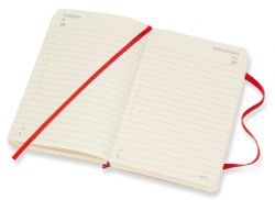 Ежедневник Moleskine мягкая обложка красный (DSF212DC2)