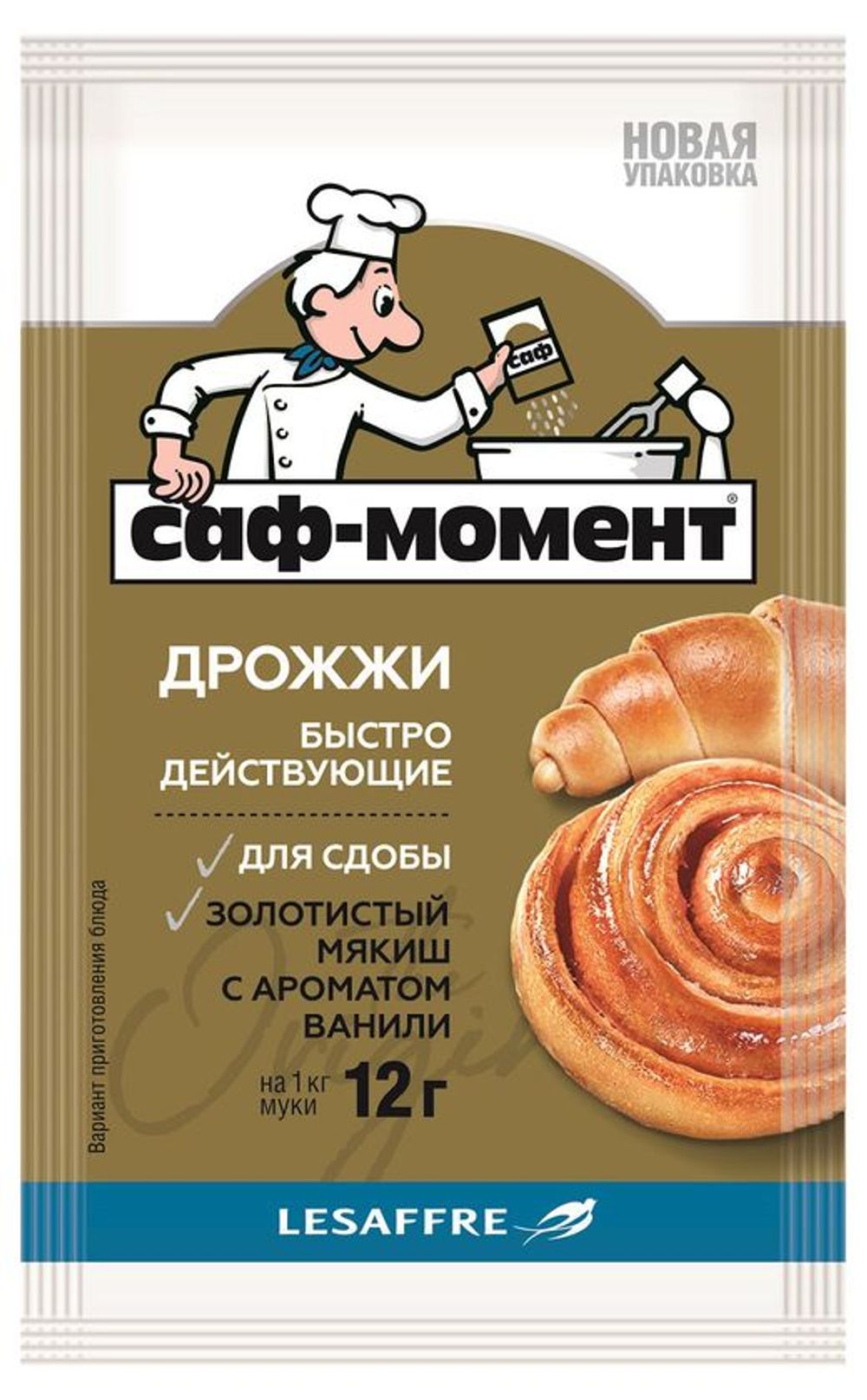 Дрожжи Сафт Момент для сдобы 12г