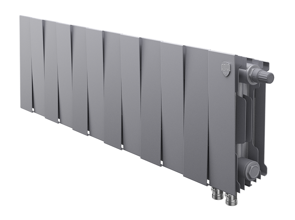 Радиатор Royal Thermo PianoForte 200 /Silver Satin - 12 секц. VDR
