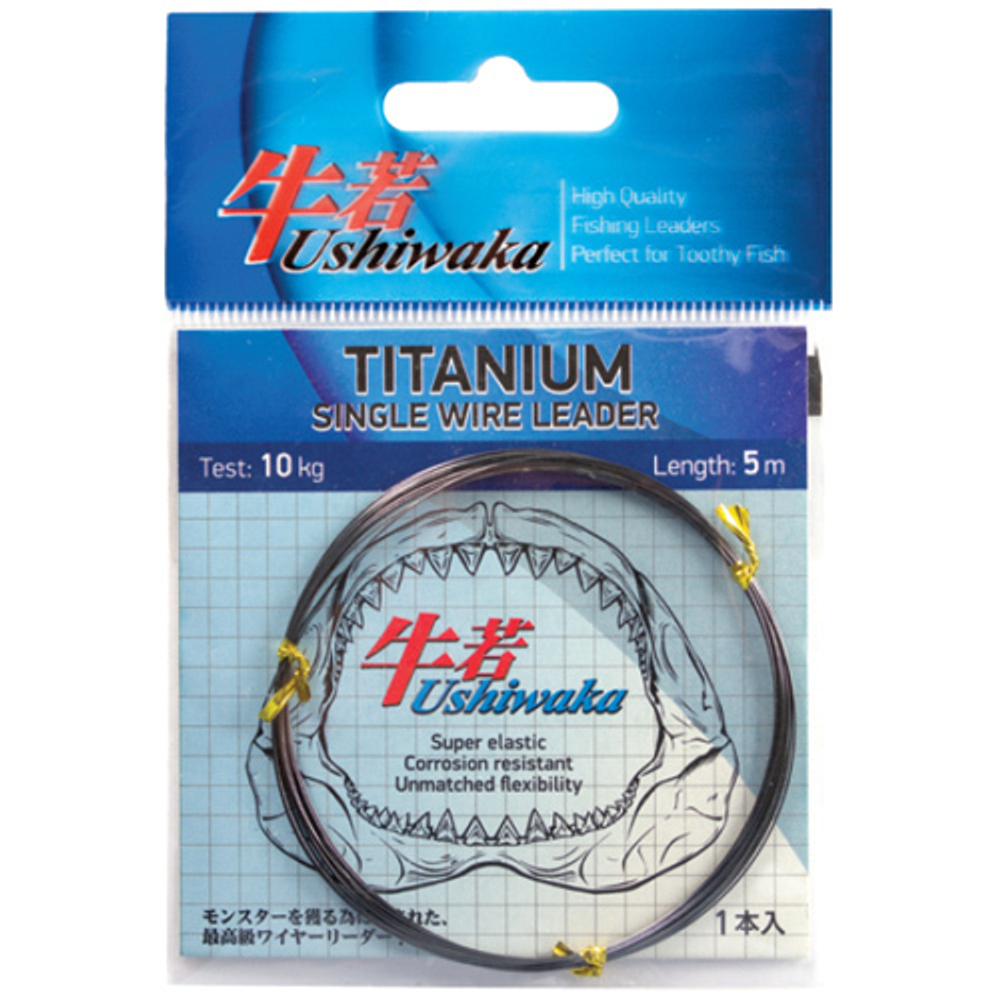 Поводочный материал Ushiwaka Titanium Single Wire