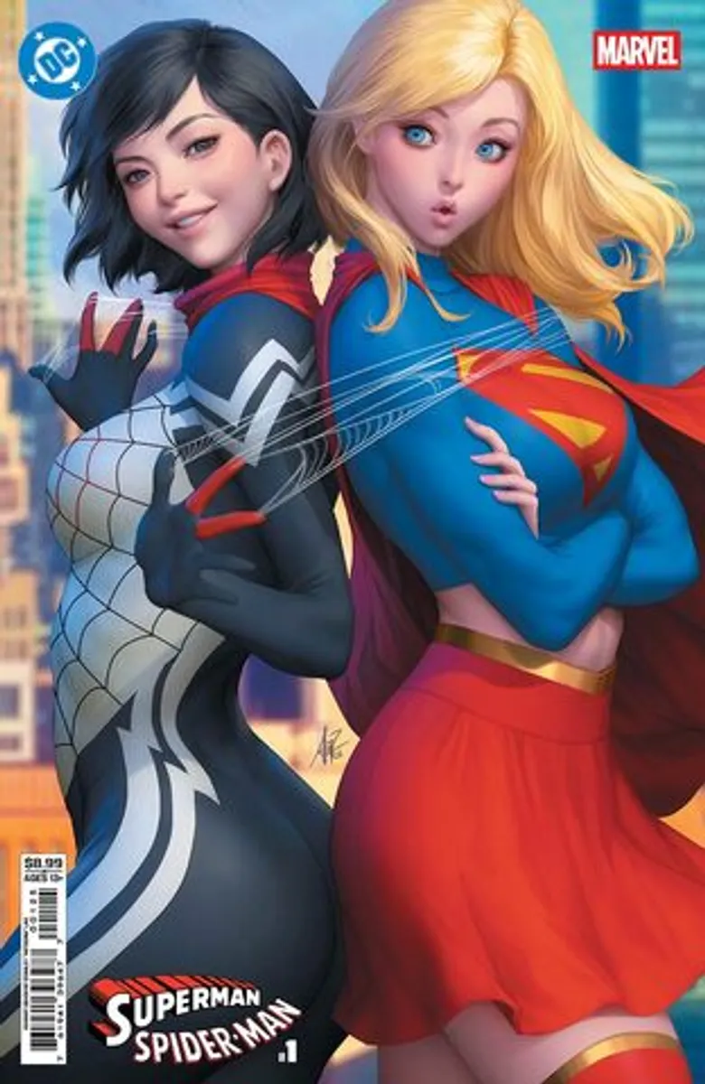 DC Marvel Superman Spider-Man #1 (Cover M) (Stanley Artgerm Lau Cover)