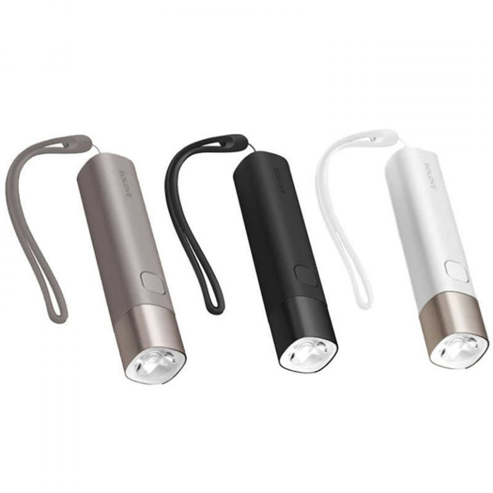 Фонарик портативный Xiaomi (Mi) SOLOVE 3000mAh Portable Flashlight (X3s) White