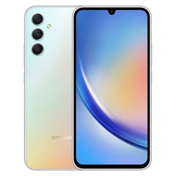 Смартфон Samsung Galaxy A34 8/128 Гб Серебряный